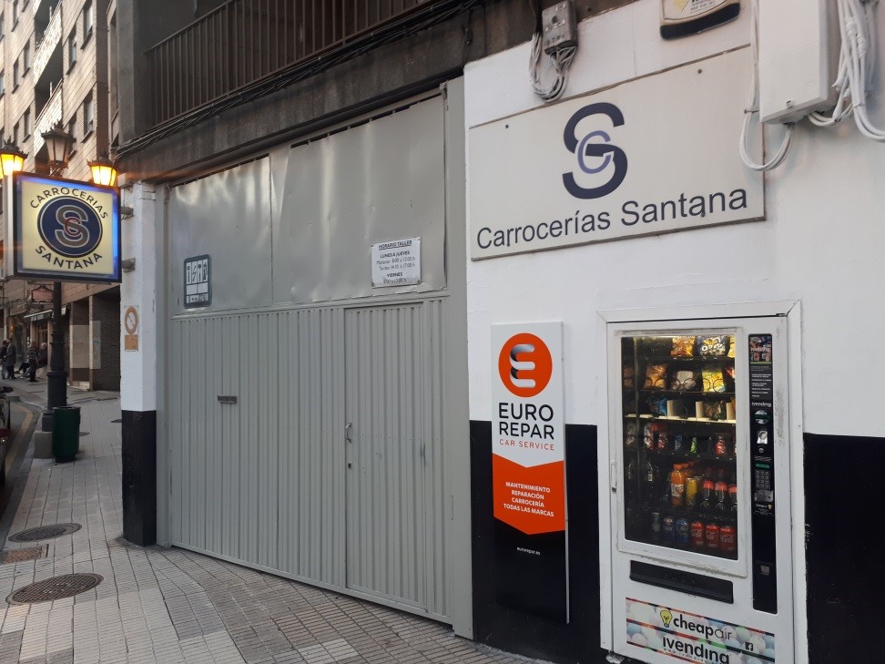 carrocerías santana taller